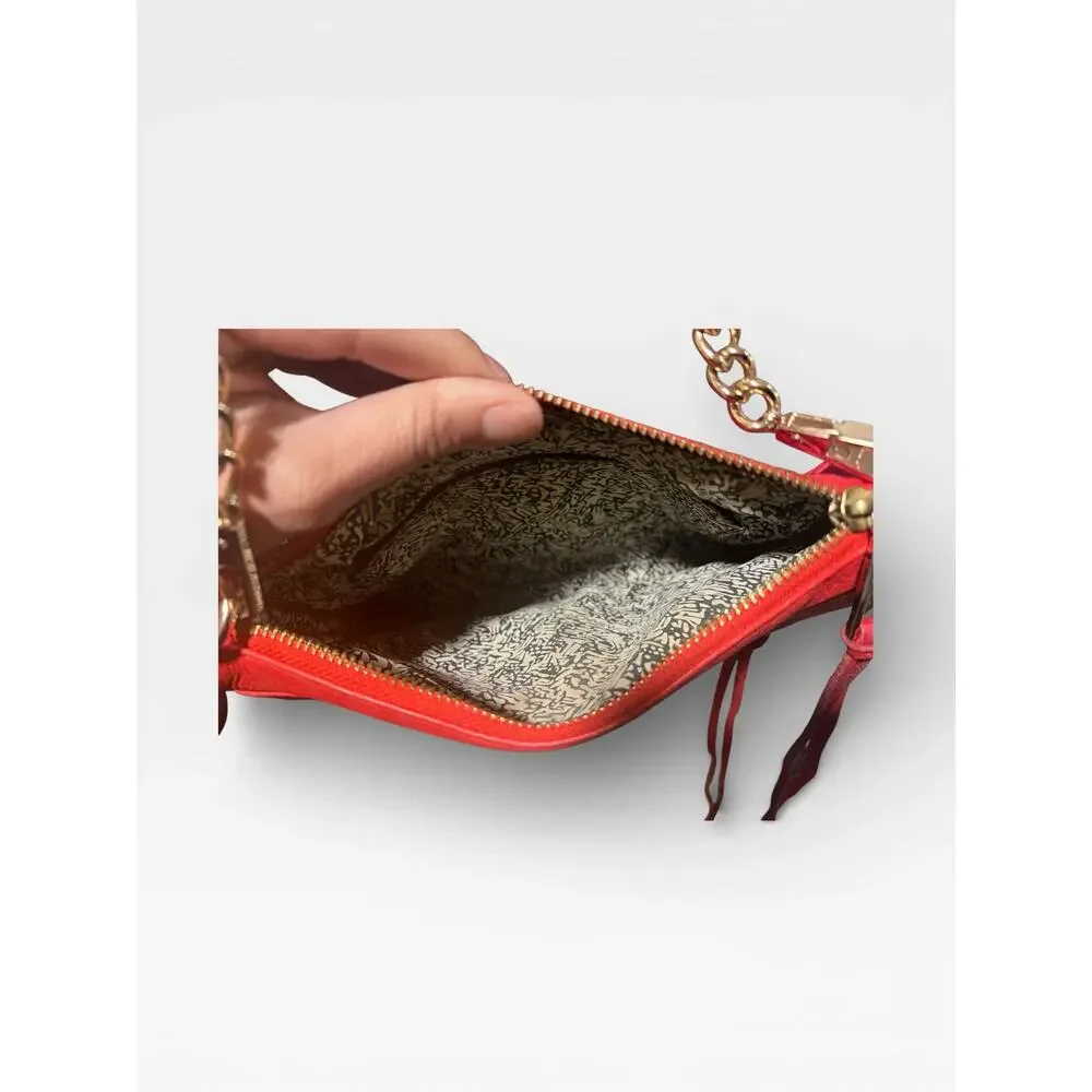 Rebecca Minkoff Mini M.A.C. Red Leather crossbody Bag